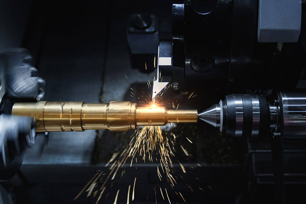 CNC machining of precision parts