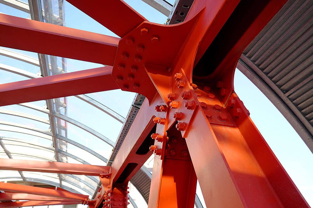 Structural steelwork fabrication